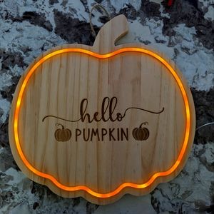 LED Halloween sign
